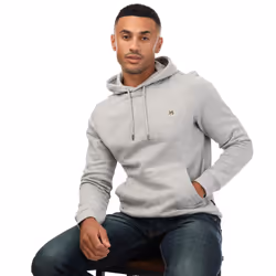 Ted Baker Mens Hendon Hoodie - 3XL, Grey