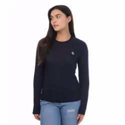 Ted Baker Womens/Ladies Averiii Merino Wool Crew Neck Jumper - 6 UK, Navy
