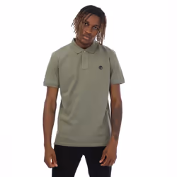Timberland Unisex Adult Millers River Pique Polo Shirt - M, Khaki