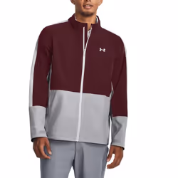 Under Armour Mens Stormproof 3.0 Waterproof Jacket - XXL, Maroon Red