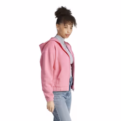 Adidas Womens/Ladies All SZN Washed Fleece Track Top - 8 UK - 10 UK, Pink