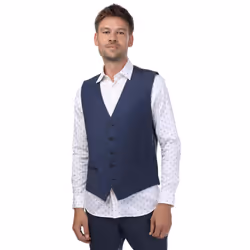 Ted Baker Mens Formal Waistcoat - 46 in, Blue