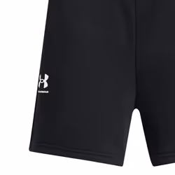 Under Armour Girls Rival Terry Cross Front Shorts - 9-10 Years, Black
