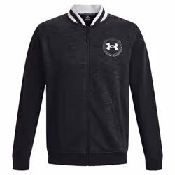 Under Armour Mens Essential Heritage Full Zip Fleece Top