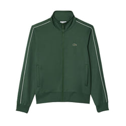 Lacoste Mens Paris PiquÃ© Zip Front Track Jacket - S, Green