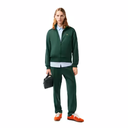 Lacoste Mens Paris PiquÃ© Zip Front Track Jacket - S, Green