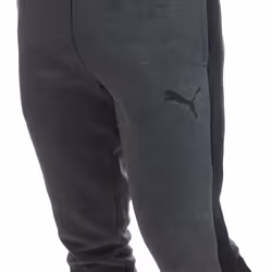 Puma Mens Evostripe Core Jogging Bottoms - S, Grey Heather
