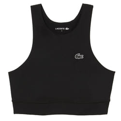 Lacoste Womens/Ladies Recycled Polyamide Quick Dry Sports Bra - S, Black