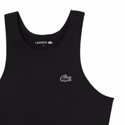 Lacoste Womens/Ladies Recycled Polyamide Quick Dry Sports Bra - XS, Black