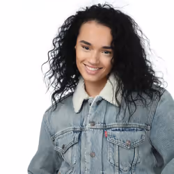 Levis Womens/Ladies Ex-Boyfriend Sherpa Trucker Jacket - 6 UK, Denim