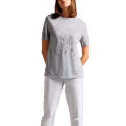 Ted Baker Womens/Ladies Tedin Logo T-Shirt - 8 UK, Grey