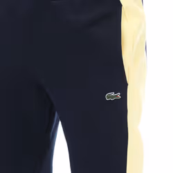 Lacoste Mens Graphic Sweatpants - XS, Navy