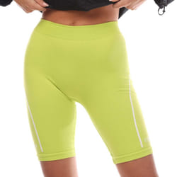 Off White Womens/Ladies ATHL Seamless Shorts - S, Green
