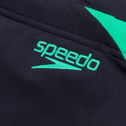 Speedo Mens Hyper Boom Splice Jammer Shorts - 28R, Navy/Green