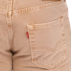 Levis Mens 501 Original Shorts - 29R, Sand