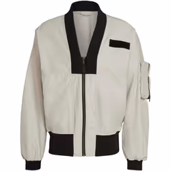Adidas Mens Parley Bomber Jacket - XXL, Natural