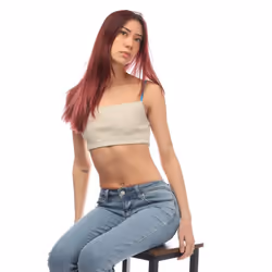 Off White Womens/Ladies Monogram Crop Top