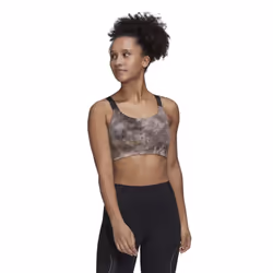 Adidas Womens/Ladies Yoga Studio Sports Bra - LDD, Natural