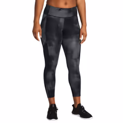 Under Armour Womens/Ladies Launch Printed Leggings - 8 UK, Black