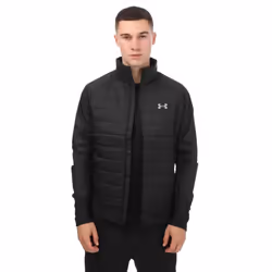 Under Armour Mens Insulated Hybrid Padded Jacket - L, Black