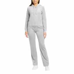 Juicy Couture Womens/Ladies Velour Full Zip Hoodie