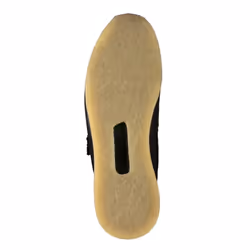 Clarks Mens Toe Run Leather Trainers - 7 UK, Black