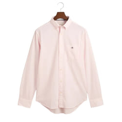 Gant Mens A.Shield Poplin Regular Shirt - M, Pink