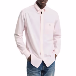 Gant Mens A.Shield Poplin Regular Shirt - M, Pink
