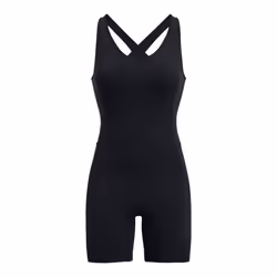 Under Armour Womens/Ladies Meridian Short Bodysuit - 10 UK, Black