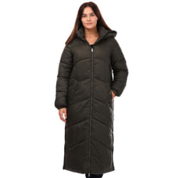 Vero Moda Womens/Ladies Uppsala Long Padded Jacket - 10 UK, Olive