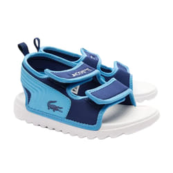 Lacoste Childrens/Kids Surukids Sandals - 1 UK, Blue/White