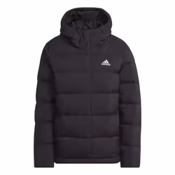 Adidas Womens/Ladies Helionic Down Hooded Jacket - 12 UK - 14 UK, Black