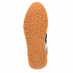 Reebok Childrens/Kids Classic Leather Shoes - 5.5 UK, White/Blue