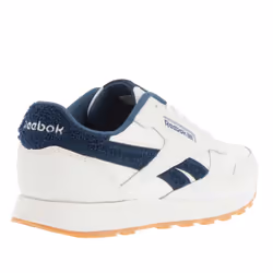Reebok Childrens/Kids Classic Leather Shoes - 5.5 UK, White/Blue