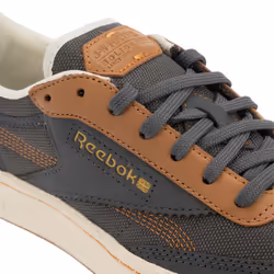 Reebok Mens Club C 85 Vintage Leather Trainers - 5 UK, Grey