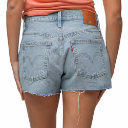 Levis Womens/Ladies 501 Original Shorts - 27R, Light Blue