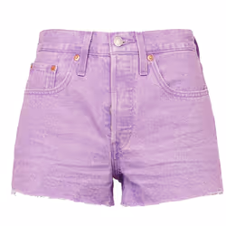Levis Womens/Ladies 501 Original Shorts - 28R, Lavender