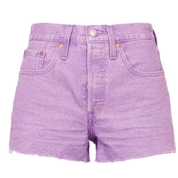 Levis Womens/Ladies 501 Original Shorts - 28R, Lavender