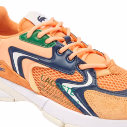 Lacoste Unisex Adult L003 Neo Suede Trainers - 10.5 UK, Orange