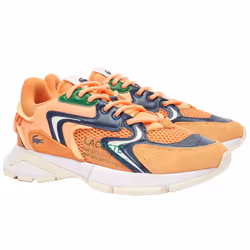 Lacoste Unisex Adult L003 Neo Suede Trainers - 7.5 UK, Orange