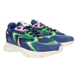 Lacoste Unisex Adult L003 Neo Suede Trainers - 6.5 UK, Blue/Green