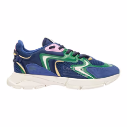 Lacoste Unisex Adult L003 Neo Suede Trainers - 8 UK, Blue/Green