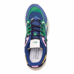 Lacoste Unisex Adult L003 Neo Suede Trainers - 8 UK, Blue/Green