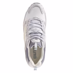 Mizuno Mens Wave Rider 10 Sportstyle Leather Trainers - 4 UK, Grey