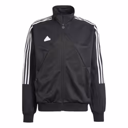 Adidas Mens Tiro Material Mix Track Jacket - XL, Black
