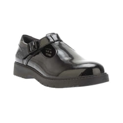 Kickers Girls Finley Patent Leather T-Bar Shoes - 6 UK, Black