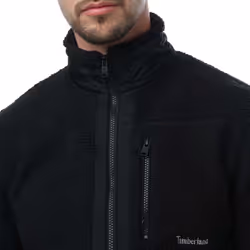 Timberland Mens Mix Media Sherpa Fleece Jacket