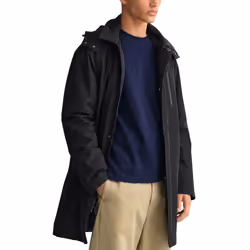 Gant Mens Padded Car Coat - M, Black