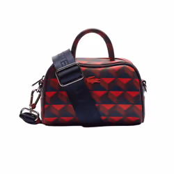 Lacoste Womens/Ladies Lora Mini Cow Leather Crossbody Bag