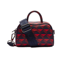 Lacoste Womens/Ladies Lora Mini Cow Leather Crossbody Bag